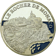 France, Token, Touristic token, 98/ Monaco - Le Rocher, AU(55-58), Cupro-nickel