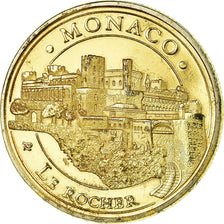 France, Jeton, Jeton Touristique, 98/ Monaco - Le Rocher, SUP, Cupro-nickel