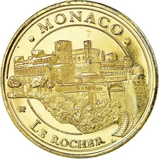 France, Token, Touristic token, 98/ Monaco - Le Rocher, AU(55-58), Cupro-nickel