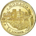 France, Token, Touristic token, 98/ Monaco - Le Rocher, AU(55-58), Cupro-nickel