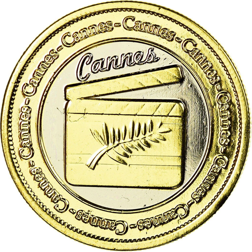 France, Token, Touristic token, Cannes - Ville du cinéma, AU(55-58)