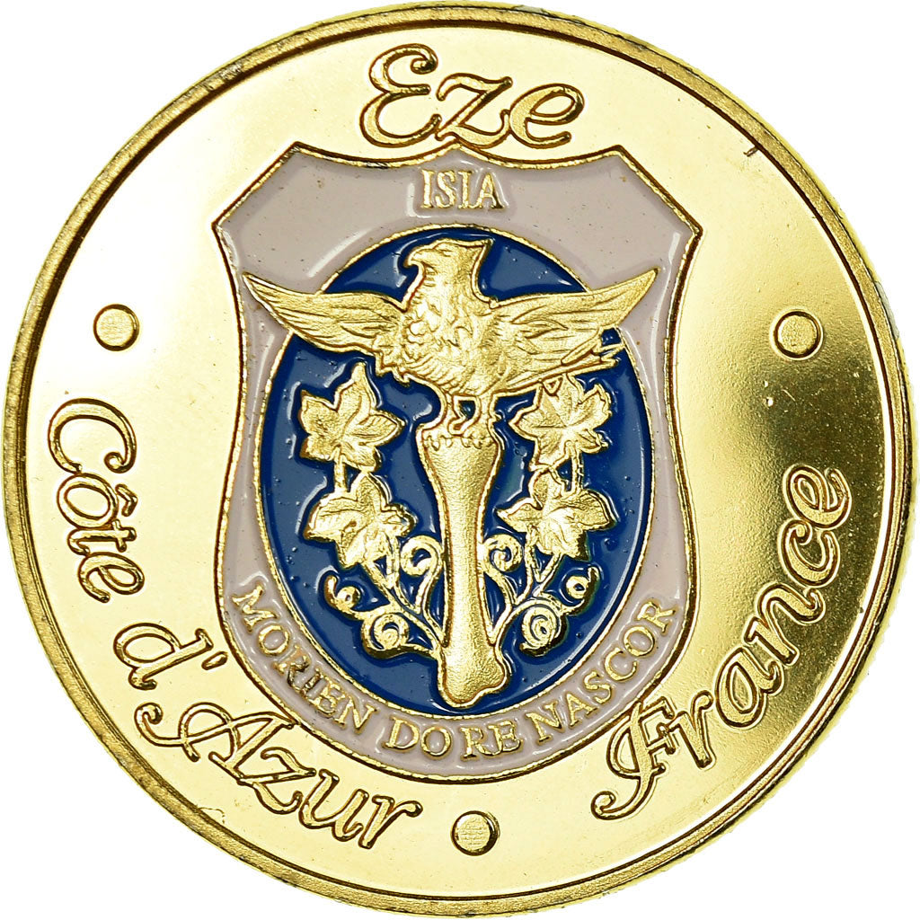 France, Token, Touristic token, Eze - Le Village, Souvenirs et Patrimoine