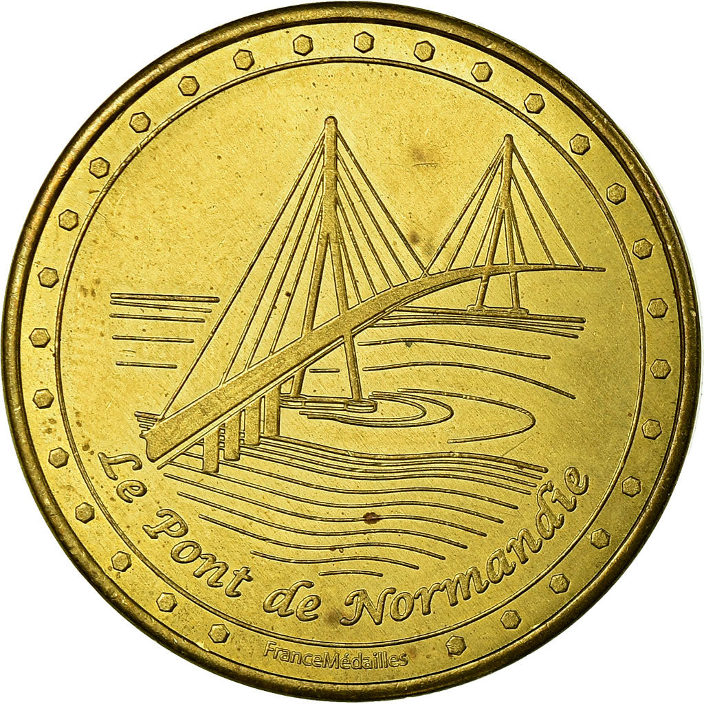 France, Token, Touristic token, Honfleur - Le pont de Normandie, EF(40-45)