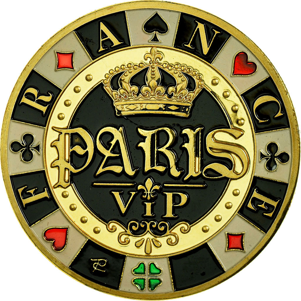 France, Token, Touristic token, 75/ Paris - Notre-Dame, AU(55-58), Cupro-nickel