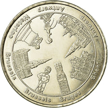 Belgium, Token, Touristic token, Belgique - 7 monuments, Arts & Culture, 2012