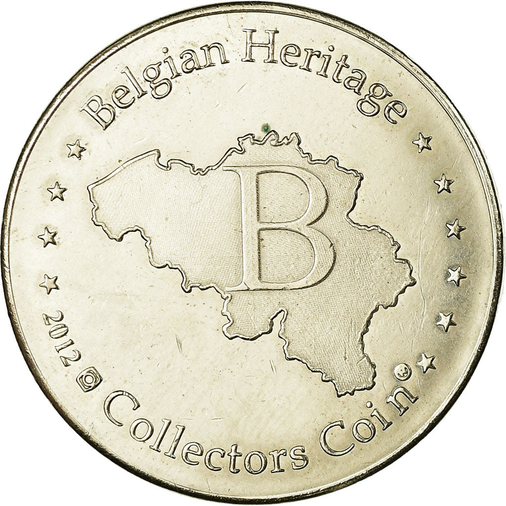 Belgium, Token, Touristic token, Belgique - 7 monuments, Arts & Culture, 2012