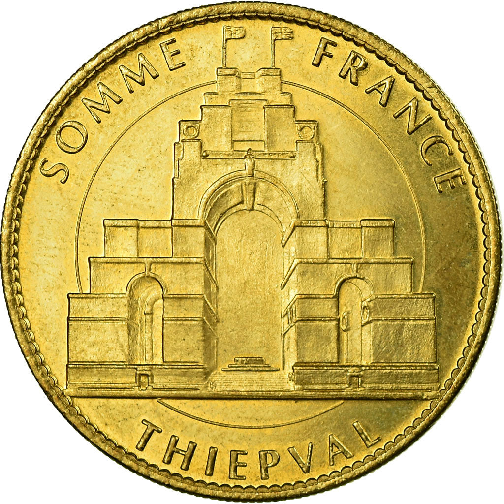 France, Token, Touristic token, Thiepval - Le monument, 2012, Arthus Bertrand