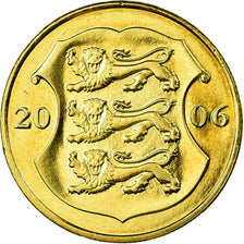 Coin, Estonia, Kroon, 2006, no mint, MS(63), Aluminum-Bronze, KM:35