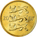 Coin, Estonia, 50 Senti, 2007, MS(65-70), Aluminum-Bronze, KM:24