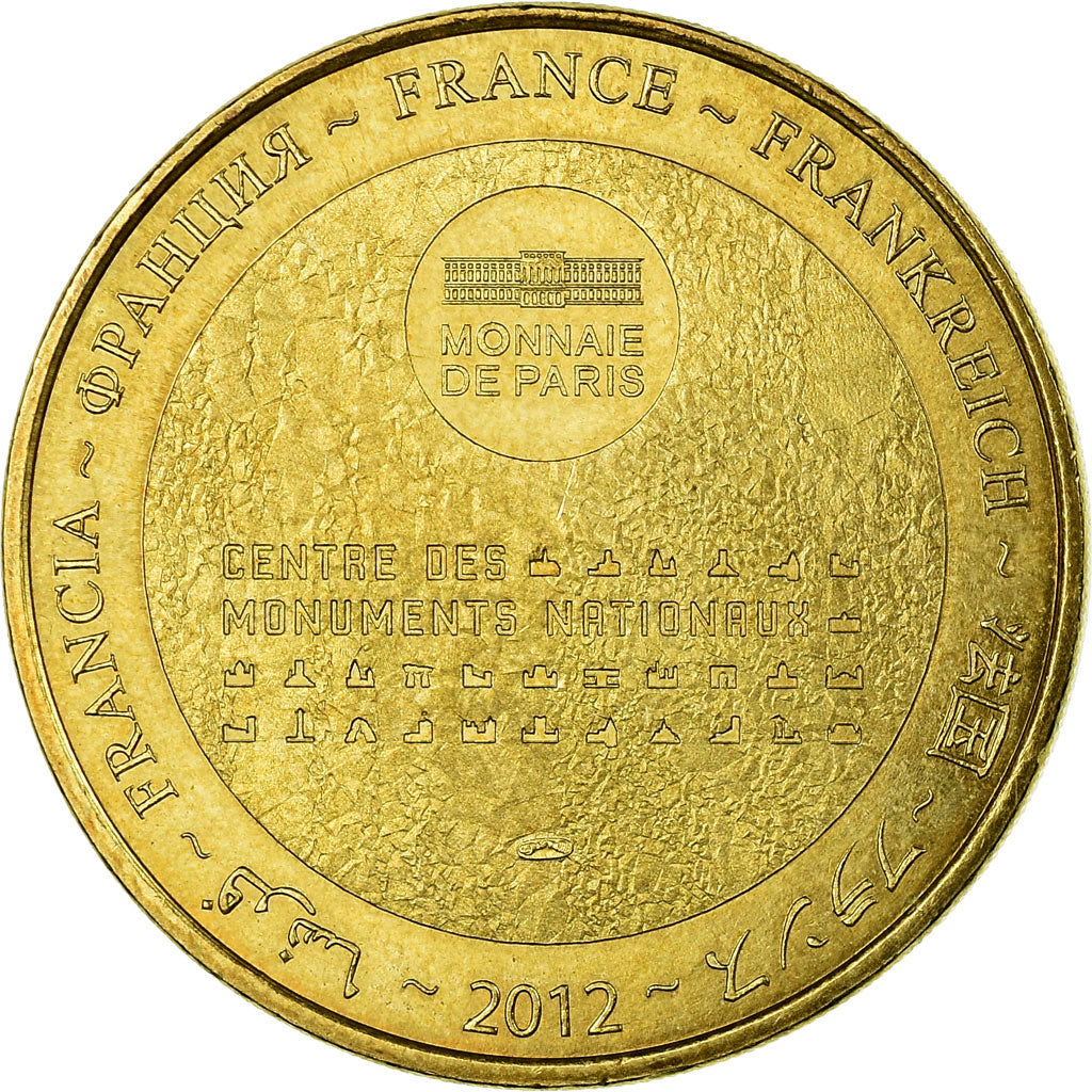 France, Token, Touristic token, Amiens -  Cathédrale, 2012, MDP, AU(55-58)