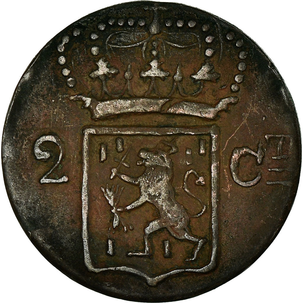 Moneda, INDIAS ORIENTALES HOLANDESAS, SUMATRA, ISLAND OF, 2 Cents, Double Duit