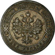Coin, Russia, Nicholas II, Kopek, 1903, Saint-Petersburg, EF(40-45), Copper