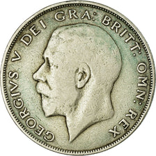 Coin, Great Britain, George V, 1/2 Crown, 1922, VF(30-35), Silver, KM:818.1a