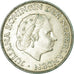 Coin, Netherlands, Juliana, 2-1/2 Gulden, 1960, EF(40-45), Silver, KM:185