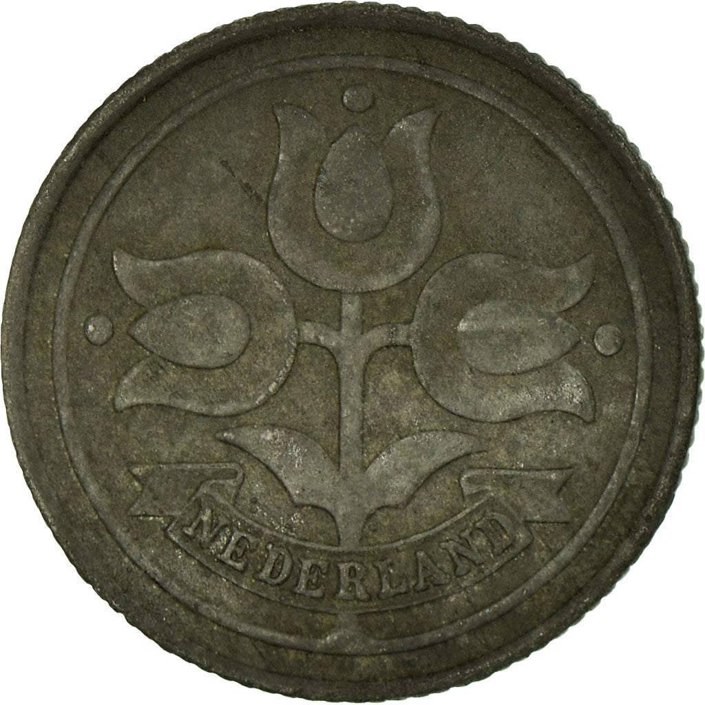 Coin, Netherlands, Wilhelmina I, 10 Cents, 1941, VF(30-35), Zinc, KM:173