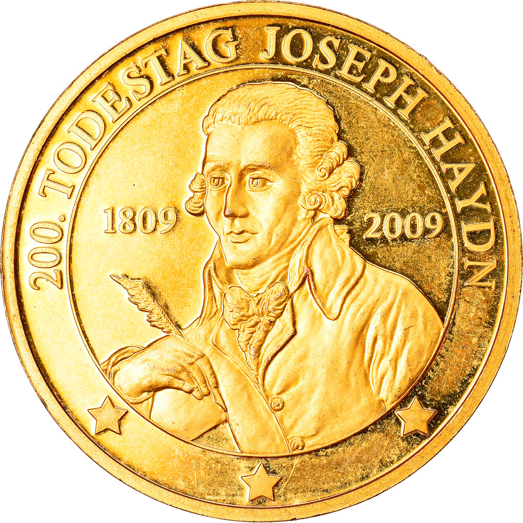 Austria, Medal, Europa, 200 Todestag Joseph Haydn, Politics, Society, War, 2009