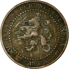 Coin, Netherlands, Wilhelmina I, Cent, 1906, VF(30-35), Bronze, KM:132.1