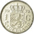 Coin, Netherlands, Juliana, Gulden, 1972, VF(30-35), Nickel, KM:184a