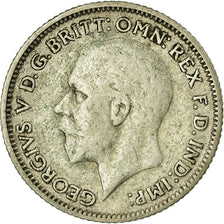 Coin, Great Britain, George V, 6 Pence, 1930, EF(40-45), Silver, KM:832
