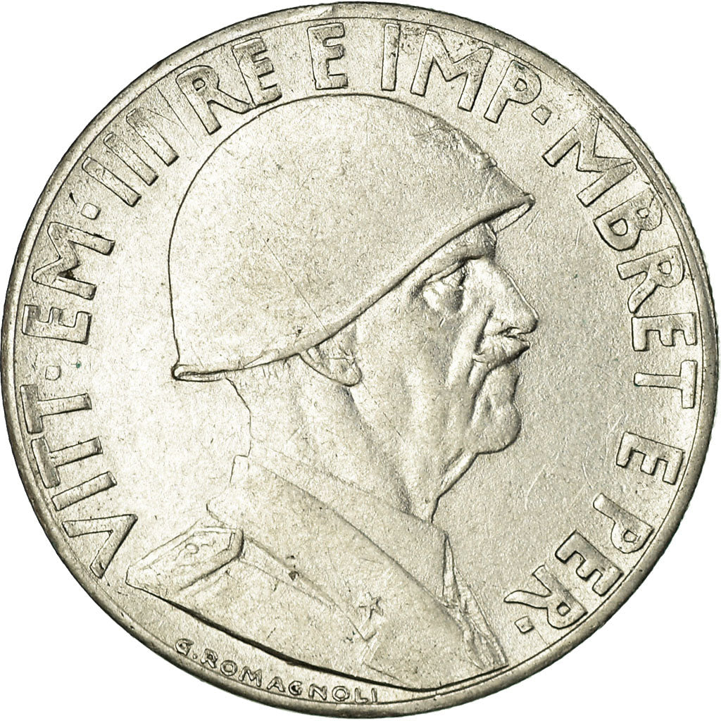 Moneta, Albania, Vittorio Emanuele III, 0.20 Lek, 1940, Rome, BB, Acciaio