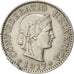 Svizzera, 5 Rappen, 1917, Bern, BB, Rame-nichel, KM:26