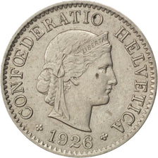 Suisse, Confédération Helvétique, 5 Rappen 1926 B, KM 26