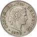 SWITZERLAND, 5 Rappen, 1928, Bern, KM #26, AU(50-53), Copper-Nickel, 17.15, 2.00