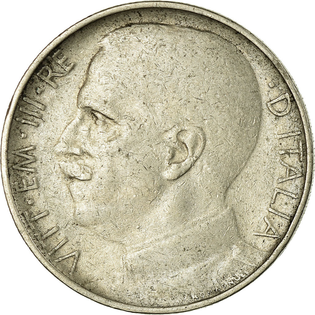 Monnaie, Italie, Vittorio Emanuele III, 50 Centesimi, 1925, Rome, TTB, Nickel