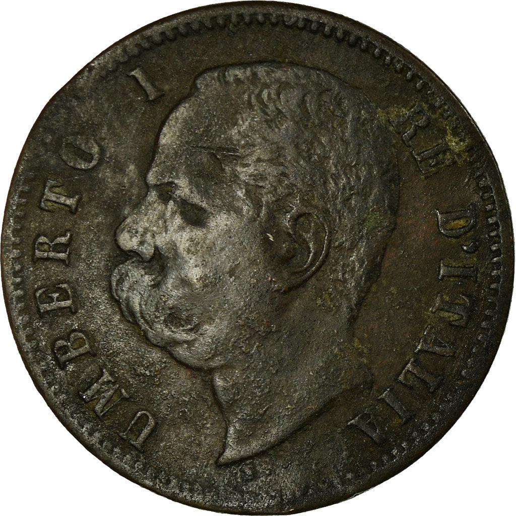 Coin, Italy, Umberto I, 2 Centesimi, 1898, Rome, VF(30-35), Copper, KM:30