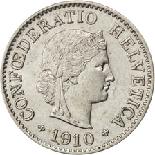 Svizzera, 5 Rappen, 1910, Bern, SPL-, Rame-nichel, KM:26