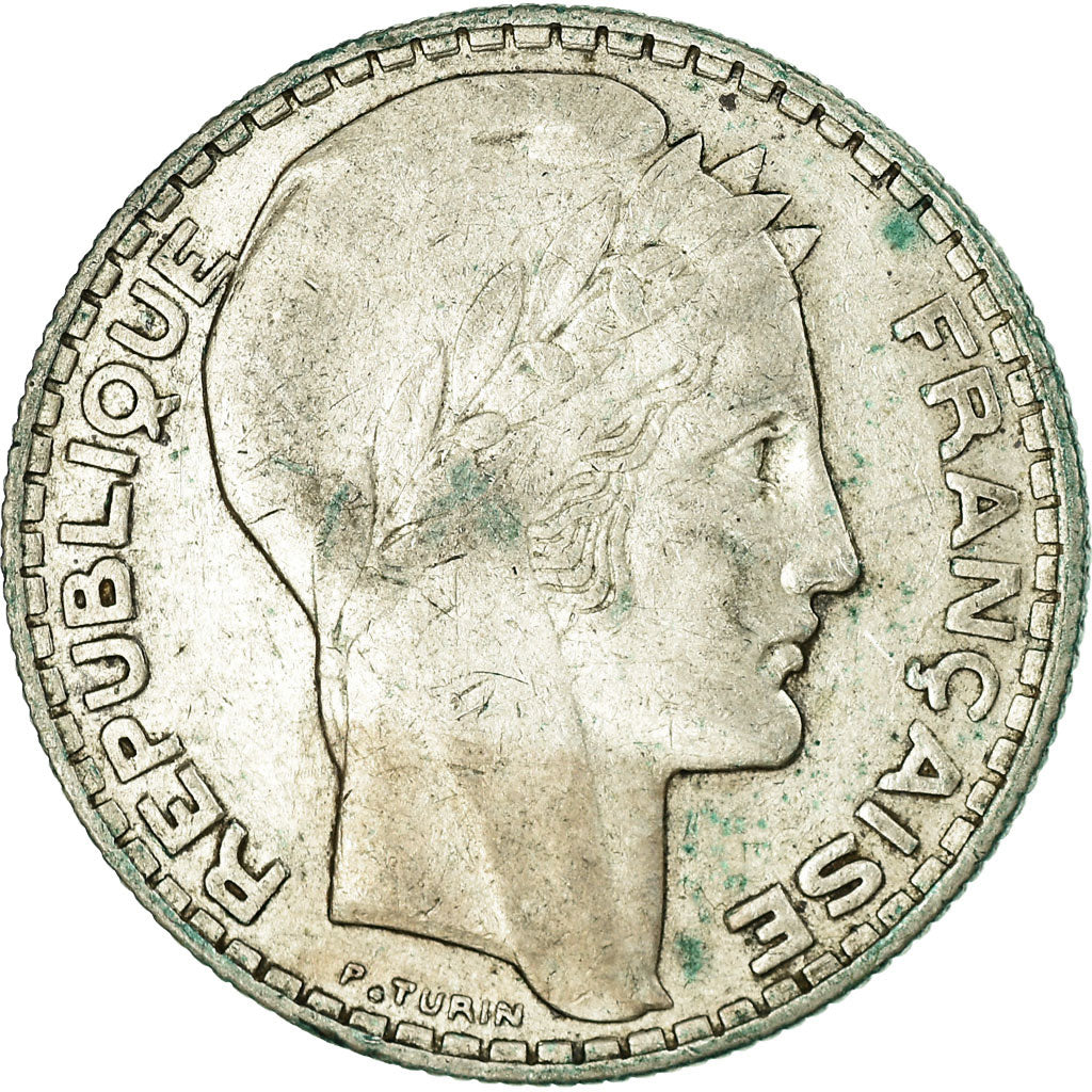 Monnaie, France, Turin, 10 Francs, 1934, Paris, TB+, Argent, Gadoury:801, KM:878