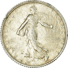 Coin, France, Semeuse, Franc, 1920, Paris, EF(40-45), Silver, KM:844.1