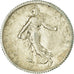 Coin, France, Semeuse, Franc, 1917, Paris, VF(30-35), Silver, KM:844.1