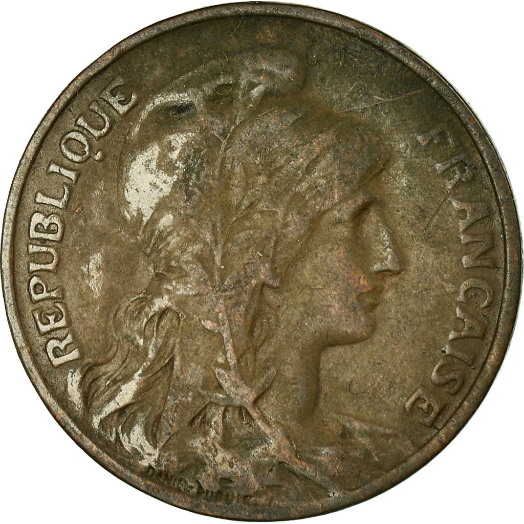 Munten, Frankrijk, Dupuis, 10 Centimes, 1912, Paris, FR+, Bronze, KM:843