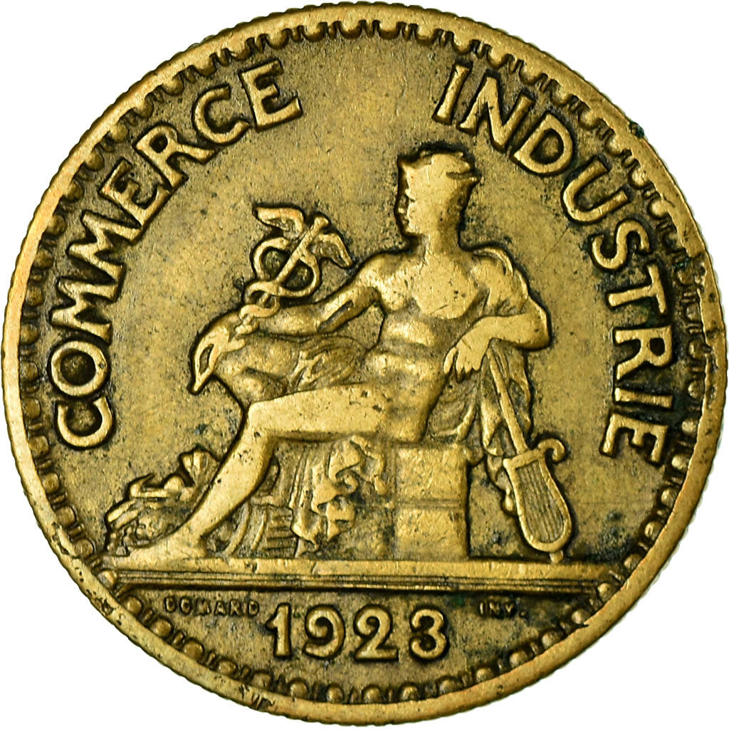 Moneta, Francja, Chambre de commerce, 50 Centimes, 1923, Paris, VF(30-35)