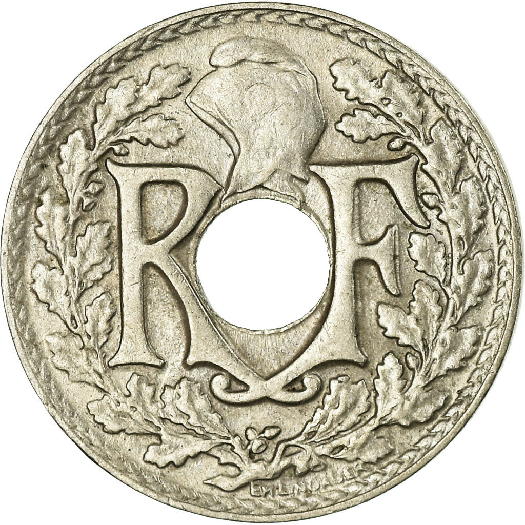 Coin, France, Lindauer, 5 Centimes, 1937, Paris, AU(55-58), Copper-nickel