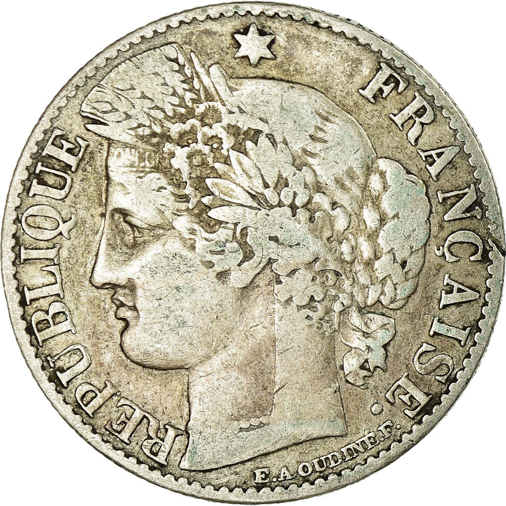 Coin, France, Cérès, 50 Centimes, 1894, Paris, VF(20-25), Silver, KM:834.1