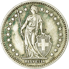 Coin, Switzerland, Franc, 1968, Bern, VF(30-35), Silver, KM:24