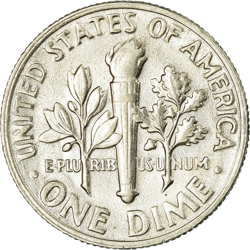 Coin, United States, Roosevelt Dime, Dime, 1969, U.S. Mint, San Francisco