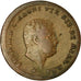 Coin, ITALIAN STATES, NAPLES, Ferdinando II, Tornese, 1858, EF(40-45), Copper