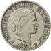 SWITZERLAND, 20 Rappen, 1927, Bern, KM #Pn48, VF(30-35), Nickel, 4.02