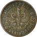 Moneda, Polonia, 5 Groszy, 1939, Warsaw, MBC, Bronce, KM:10a