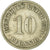 Coin, GERMANY - EMPIRE, Wilhelm II, 10 Pfennig, 1901, Berlin, VF(30-35)