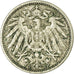 Münze, GERMANY - EMPIRE, Wilhelm II, 10 Pfennig, 1899, Muldenhütten, S+