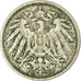 Moeda, ALEMANHA - IMPÉRIO, Wilhelm II, 10 Pfennig, 1899, Muldenhütten