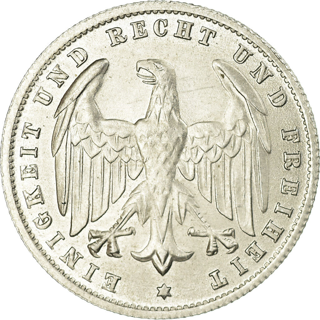 Coin, GERMANY, WEIMAR REPUBLIC, 500 Mark, 1923, Berlin, AU(55-58), Aluminum