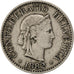 Coin, Switzerland, 10 Rappen, 1882, Bern, AU(50-53), Copper-nickel, KM:27