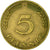 Monnaie, République fédérale allemande, 5 Pfennig, 1950, Hambourg, TB+, Brass