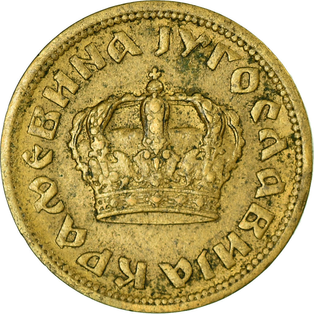 Munten, Joegoslaviëe, Petar II, 50 Para, 1938, FR+, Aluminum-Bronze, KM:18