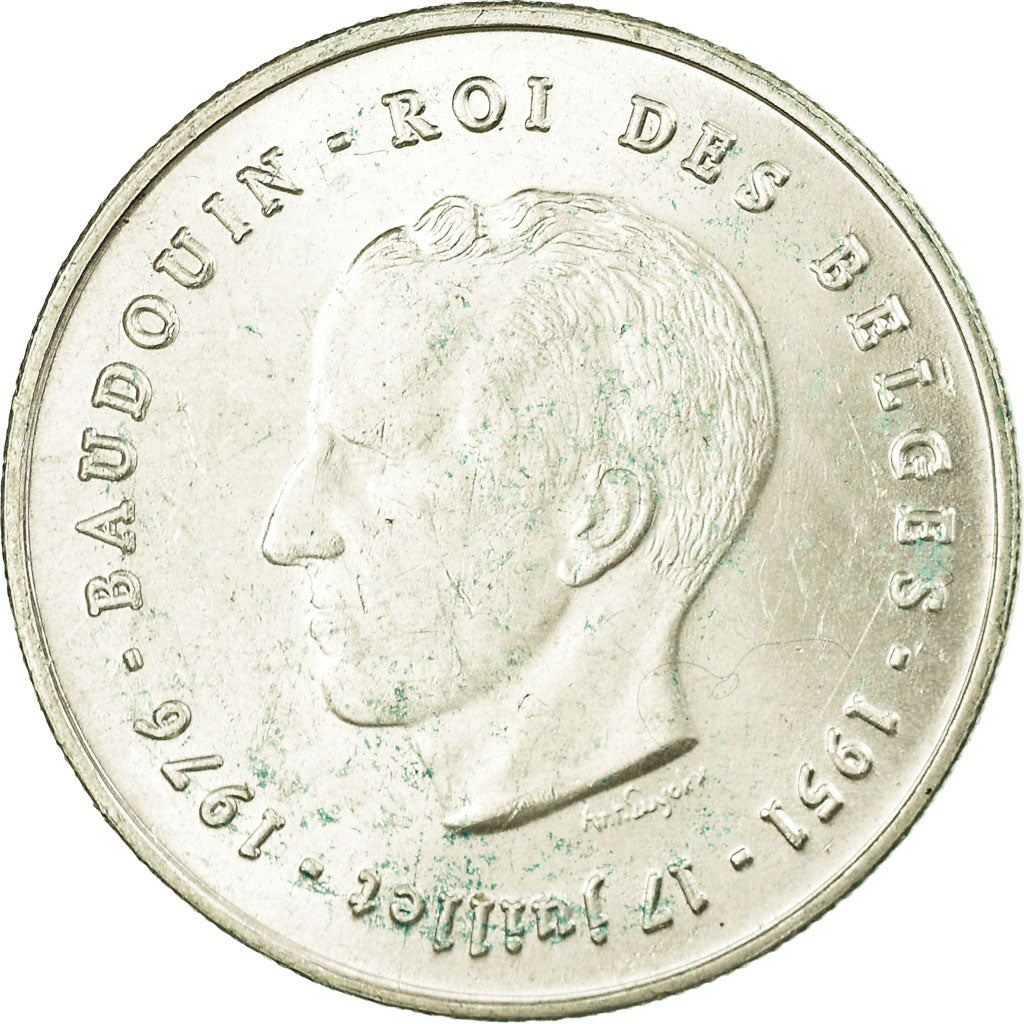 Coin, Belgium, 250 Francs, 250 Frank, 1976, Brussels, VF(30-35), Silver